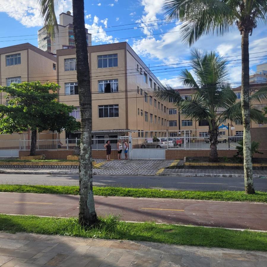 Kitnet Frente Pro Mar Em Vila Caicara, Portaria 24 Hs E Wifi Praia Grande  Ngoại thất bức ảnh