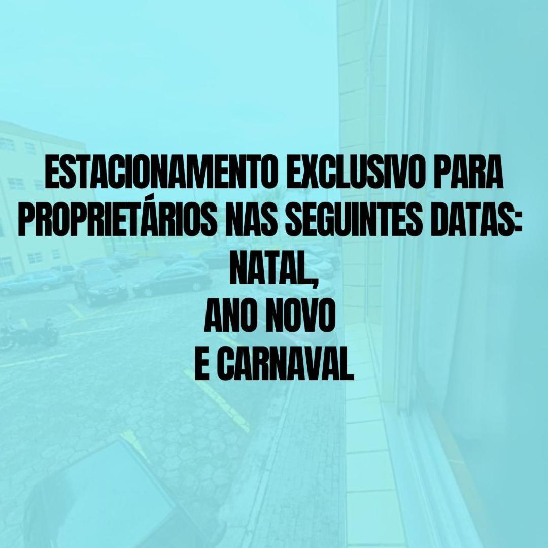 Kitnet Frente Pro Mar Em Vila Caicara, Portaria 24 Hs E Wifi Praia Grande  Ngoại thất bức ảnh